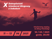<strong>Ruszamy z zapisami na Wysokogórski Bieg im dh. Franciszka Marduły!!!</strong>