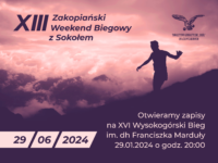 29 stycznia rozpoczynamy zapisy na Bieg im. druha Franciszka Marduły