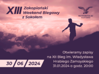 Link do zapisów na Bieg Zamoyskiego!!!