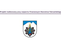 wsparcia finansowego udziela nam także Starosta Tatrzański